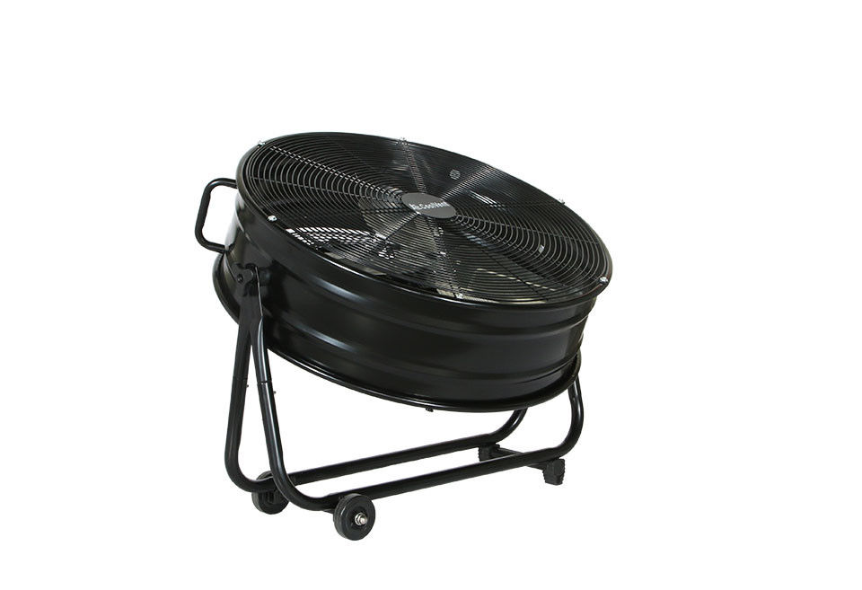 Stainless Steel Industrial Drum Fans 4625 CFM 0.55A Big Air Flow 120W 6.9m/s For