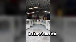 Electric Portable Water Evaporative Air Cooler Floor Standing Components-Motor Pump Bearing Engine 2