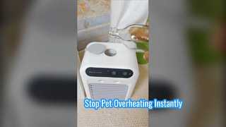 Portable Pet Cooling Fan Stop Your Pet From Overheating