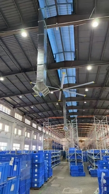 Industrial Heavy-Duty Fan 220V 360° Rotation with Reinforced Steel Rod 10,000m³/h Airflow for Factories & Warehouses