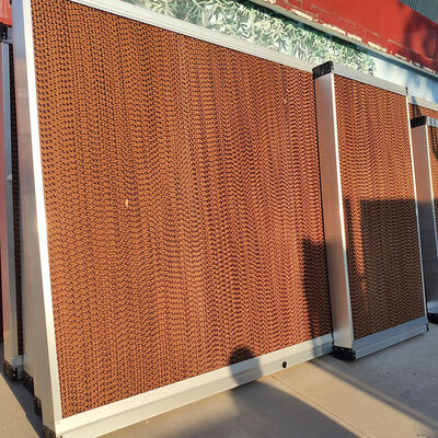 High Quality Evaporative Cooling Pad Paper Wet Pad Water Curtain for Poultry Farm Greenhouse